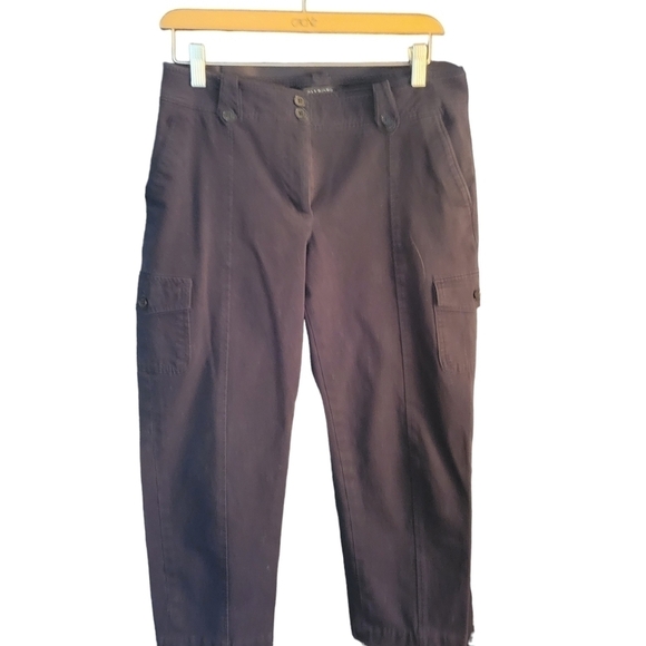 Talbots Capri Pants Black 8 - Picture 1 of 2